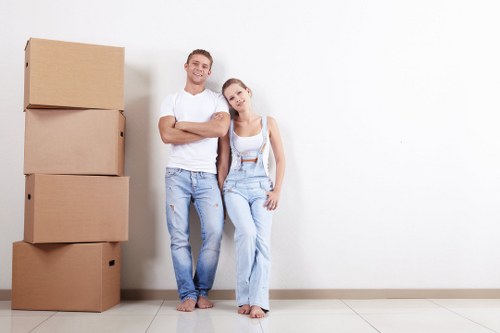 Secure Mertonpark Storage payment area with protected transaction features