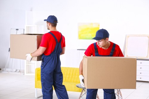Office removals planning in Mertonpark