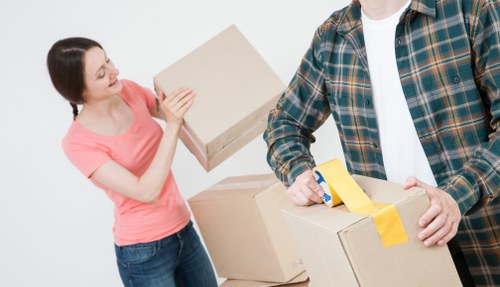 Modern household storage solutions in a Mertonpark home