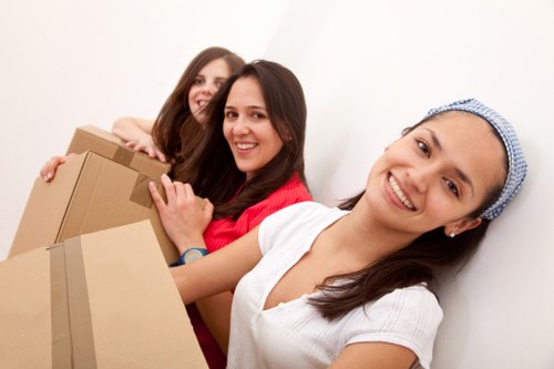 Efficient commercial storage setup supporting Mertonpark businesses