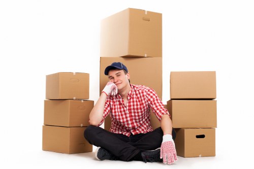 Secure archive storage environment for confidential paperwork in Mertonpark