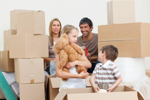 Safe transport of office furniture during Mertonpark relocation